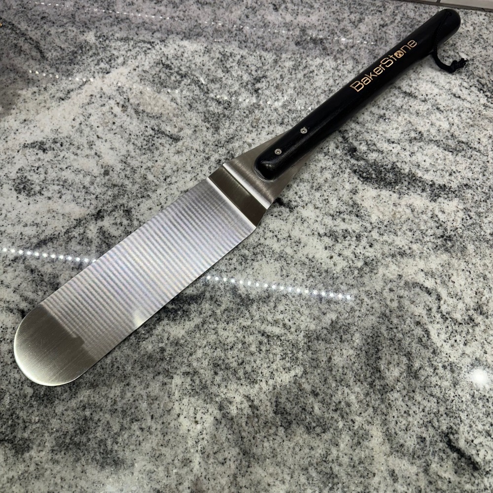 BakerStone Pizza Offset Spatula for Grilling Baking Cake Stainless Steel‎